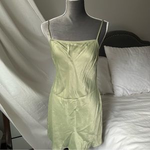 Aritzia slip mini dress